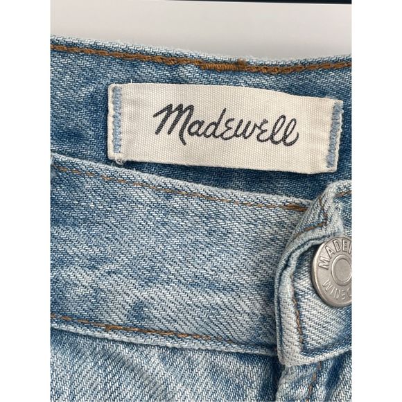 Madewell Jeans Women 25 Light Blue The Perfect Vintage Straight - Picture 6 of 13